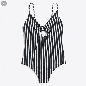 J Crew Tie Front Swimsuit